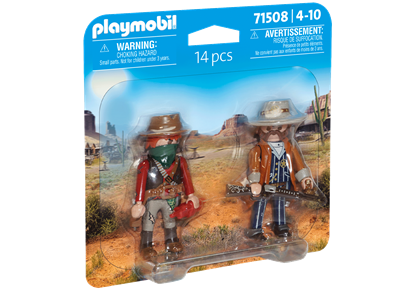 Picture of PLAYMOBIL DUOPACKS Nusikaltėlis ir šerifas 71508