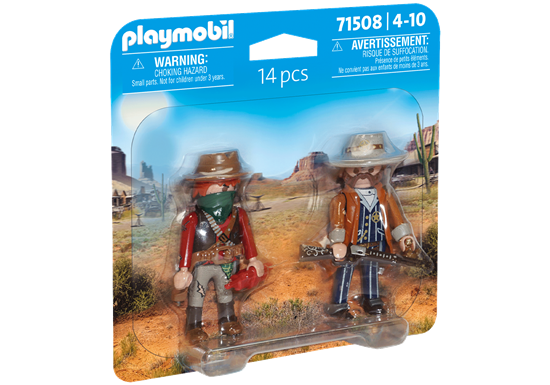 Изображение PLAYMOBIL DUOPACKS Nusikaltėlis ir šerifas 71508