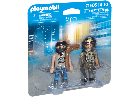 Picture of PLAYMOBIL DUOPACKS Policininkas ir vagis 71505