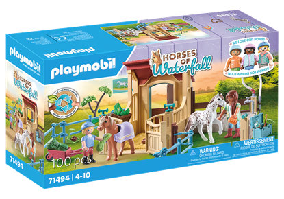 Picture of PLAYMOBIL HORSES OF WATERFALL Arklidės 71494