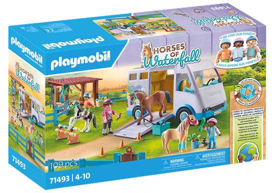 Picture of PLAYMOBIL HORSES OF WATERFALL Mobili jodinėjimo mokykla 71493