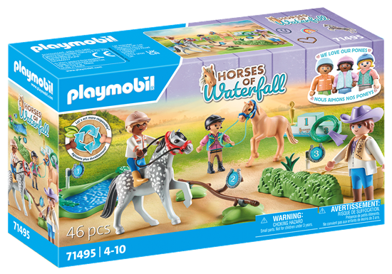 Picture of PLAYMOBIL HORSES OF WATERFALL Ponių turnyras 71495