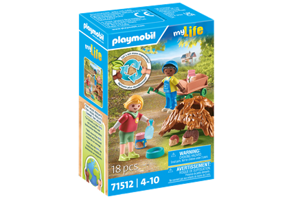 Picture of PLAYMOBIL MY LIFE Ežiukų šeimynėlės priežiūra 71512