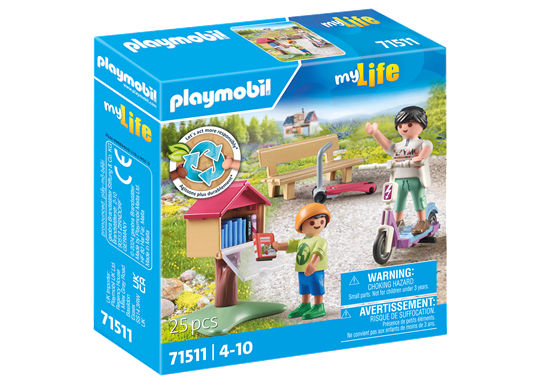 Изображение PLAYMOBIL MY LIFE Knygų namelis 71511