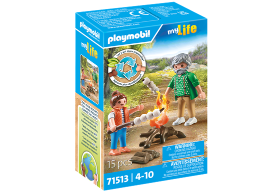 Изображение PLAYMOBIL MY LIFE Zefyrų kepimas ant laužo 71513