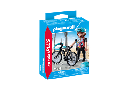 Picture of PLAYMOBIL SPECIAL PLUS Dviratininkas Paul 71478