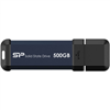 Picture of Silicon Power Portable External SSD | MS60 | 500 GB | N/A " | Type-A USB 3.2 Gen 2 | Blue