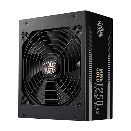 Picture of Power Supply|COOLER MASTER|1250 Watts|Efficiency 80 PLUS GOLD|PFC Active|MTBF 100000 hours|MPE-C501-AFCAG-3EU