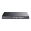 Attēls no Switch|TP-LINK|Omada|SG3428XMPP|Rack|24x10Base-T / 100Base-TX / 1000Base-T|4xSFP+|1xConsole|1|PoE+ ports 16|500 Watts|SG3428XMPP