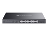 Изображение Switch|TP-LINK|Omada|SG3428XMPP|Rack|24x10Base-T / 100Base-TX / 1000Base-T|4xSFP+|1xConsole|1|PoE+ ports 16|500 Watts|SG3428XMPP