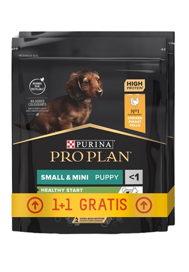 Изображение PURINA Healthy Start Small & Mini Puppy Chicken - dry dog food - 700 g + 700 g