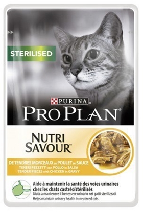 Изображение PURINA Pro Plan Cat Sterilised Chicken - wet cat food - 85g