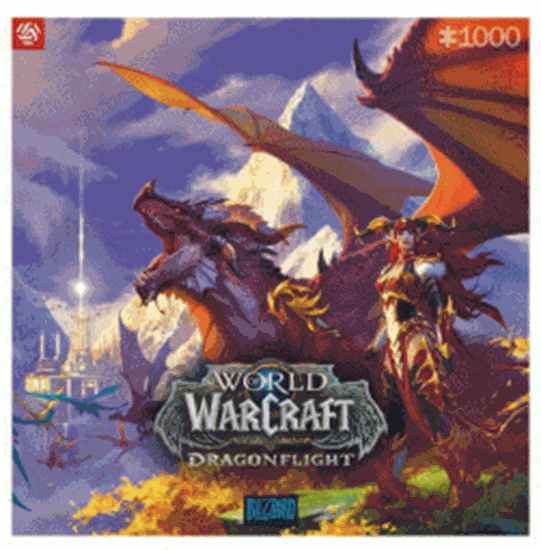 Изображение Puzle Good Loot Gaming Puzzle: World of Warcraft Dragonflight Alexstrasza (1000 pieces)