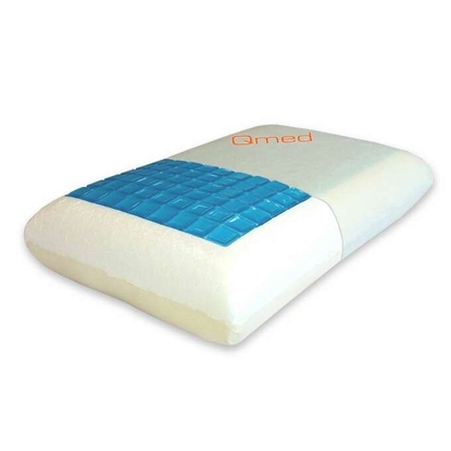 Picture of QMED orthopaedic pillow with cooling gel - shape memory (COMFORT GEL PILLOW)