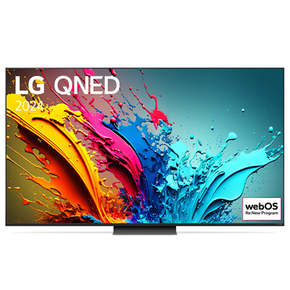 Attēls no TV Set|LG|65"|4K/Smart|3840x2160|Wireless LAN|Bluetooth|webOS|Black|65QNED87T3B