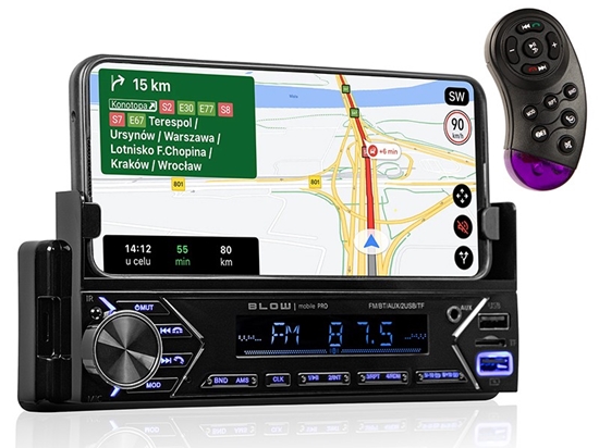 Изображение Radio BLOW MOBILE PRO 1DIN uchwyt SMART 