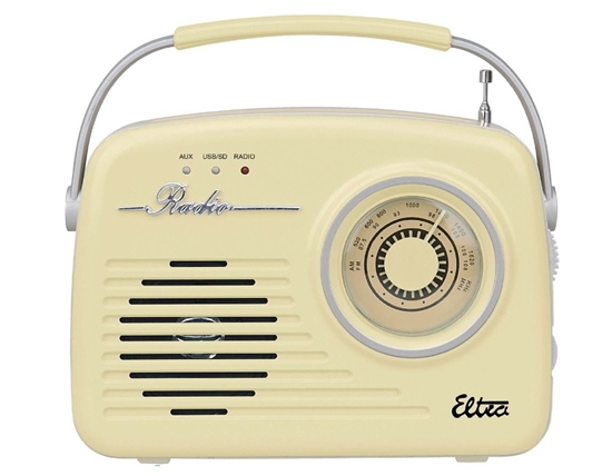 Picture of Radio LUIZA RETRO SP-11 MP3 USB SD Waniliowe