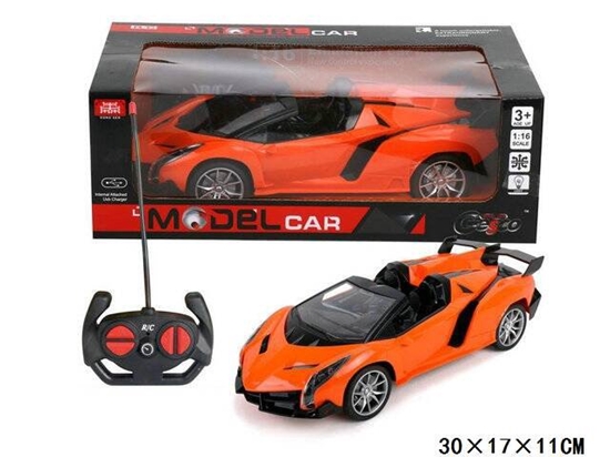 Изображение RC automobilis, oranžinis