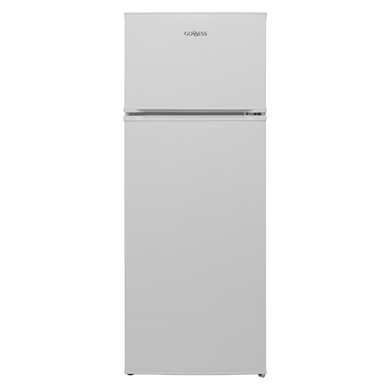 Picture of Refrigerator | GODRDD0144GW8AE | Energy efficiency class E | Free standing | Double Door | Height 145 cm | Fridge net capacity 171 L | Freezer net capacity 42 L | 41 dB | White