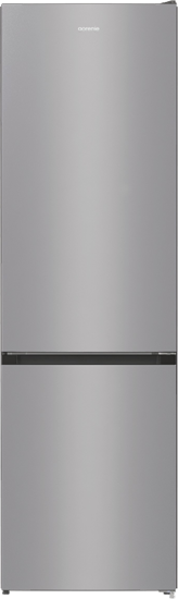 Picture of Gorenje Refrigerator | NRK6202ES4 | Energy efficiency class E | Free standing | Combi | Height 200 cm | No Frost system | Fridge net capacity 235 L | Freezer net capacity 96 L | Display | 38 dB | Grey