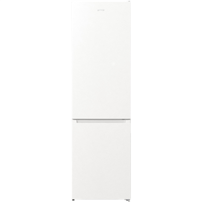 Attēls no Refrigerator | NRK6202EW4 | Energy efficiency class E | Free standing | Combi | Height 200 cm | No Frost system | Fridge net capacity 235 L | Freezer net capacity 96 L | Display | 38 dB | White