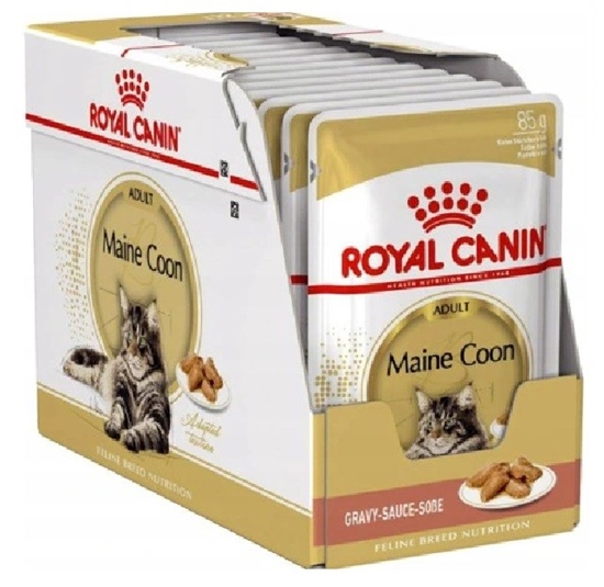 Picture of ROYAL CANIN Maine Coon Adult - wet cat food - 12 x 85g