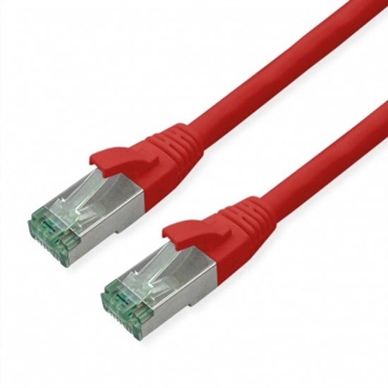 Изображение Roline Recycled Material ROLINE RM S/FTP (PiMF) Patch Cord Cat.6A, red, 0.3 m