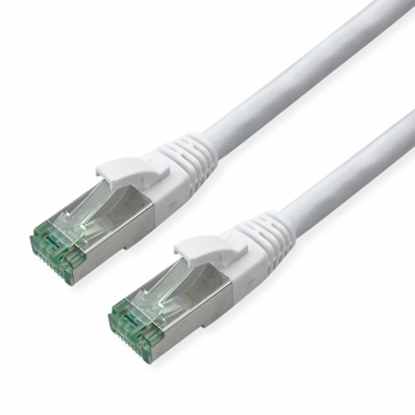 Изображение Roline Recycled Material ROLINE RM S/FTP (PiMF) Patch Cord Cat.6A, white, 0.5 m