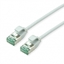 Attēls no Roline Recycled Material ROLINE RM U/FTP DataCenter Patch Cord Cat.6A (Class EA), slim, grey, 0.15 m