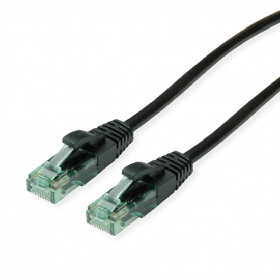 Изображение Roline Recycled Material ROLINE RM UTP Patch Cord Cat.6A, black, 0.5 m