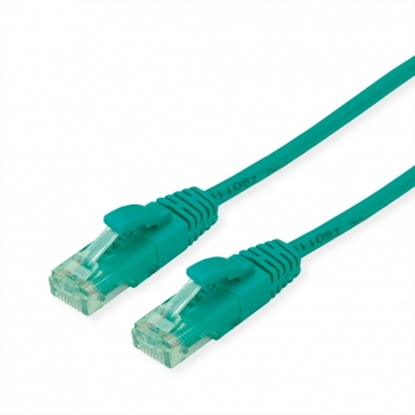 Изображение Roline Recycled Material ROLINE RM UTP Patch Cord Cat.6A, green, 0.3 m