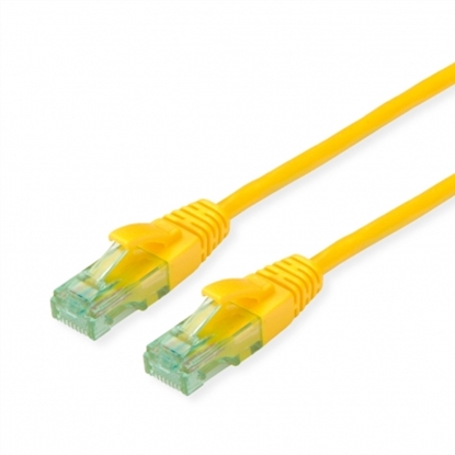 Изображение Roline Recycled Material ROLINE RM UTP Patch Cord Cat.6A, yellow, 0.3 m