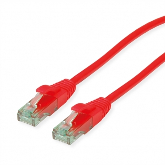 Picture of Roline Recycled Material ROLINE RM UTP Patch Cord Cat.6A, red, 0.3 m