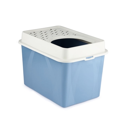 Attēls no ROTHO Berty Eco Blue - cat litter box