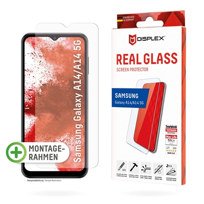 Attēls no Samsung Galaxy A14/14 5G Real 2D Glass By Displex Transparent