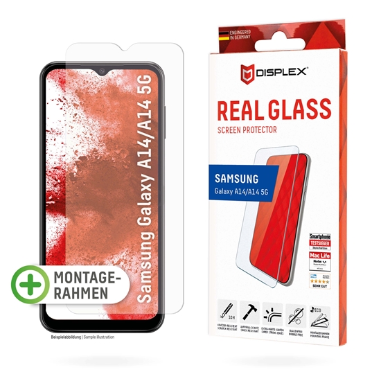 Picture of Samsung Galaxy A14/14 5G Real 2D Glass By Displex Transparent