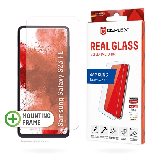 Изображение Samsung Galaxy S23 FE Real 2D Glass By Displex Transparent