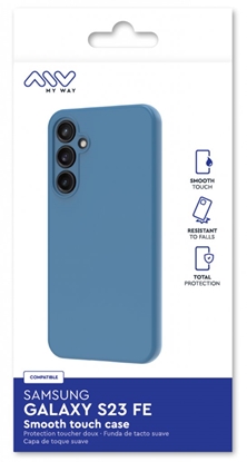 Picture of Samsung Galaxy S23 FE Smoothie TPU Cover By My Way Blue