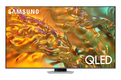 Attēls no TV Set|SAMSUNG|75"|4K/Smart|QLED|3840x2160|Wireless LAN|Bluetooth|Tizen|Silver|QE75Q80DATXXH