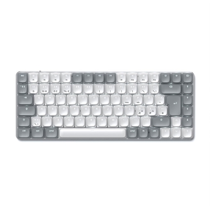 Изображение Satechi SM1 Slim Mechanical Backlit Keyboard Nordic Layout - Light Grey