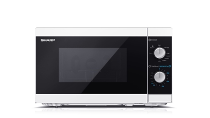 Изображение Sharp YC-MG01E-W microwave Countertop Grill microwave 20 L 800 W Black, White