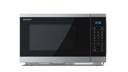 Изображение Sharp YC-MG252AE-S microwave Countertop Grill microwave 25 L 900 W Black, Silver