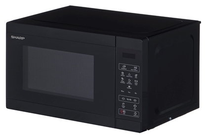 Attēls no Sharp YC-MS02E-B microwave Countertop Solo microwave 20 L 800 W Black