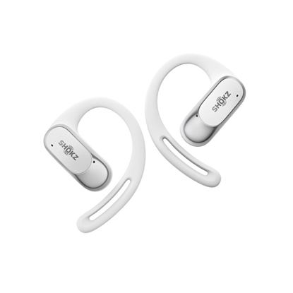 Attēls no SHOKZ OpenFit Air, weiss Headset Wireless Ear-hook Calls/Music/Sport/Everyday Bluetooth White