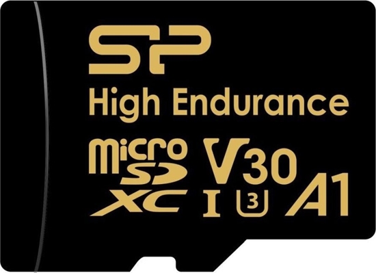 Изображение SILICON POWER MICROSDXC HIGH ENDURANCE 256GB V30 + ADAPTER