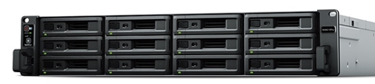 Attēls no Synology RackStation RS3621RPXS NAS/storage server Rack (2U) Ethernet LAN Black D-1531