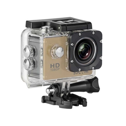 Picture of SJCam SJ4000 ūdensnecaurlaidīga sporta kamera 12MP HD 30 fps 2,0 "LCD ekrāns Gold