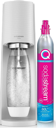 Picture of SodaStream Soda Maker Terra white QC with CO2 & 1L PET bottle (1012811410)