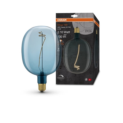 Attēls no Spuldze 1906 BALLON 4.5W/816 E27 80lm Blue DIM /4