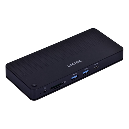 Изображение Stacja/replikator Unitek 12w1, HDMI 8K, USB 4, 100W (D1079A)